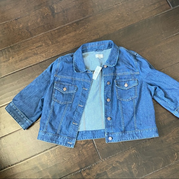 LOFT jean jacket - Picture 2 of 3
